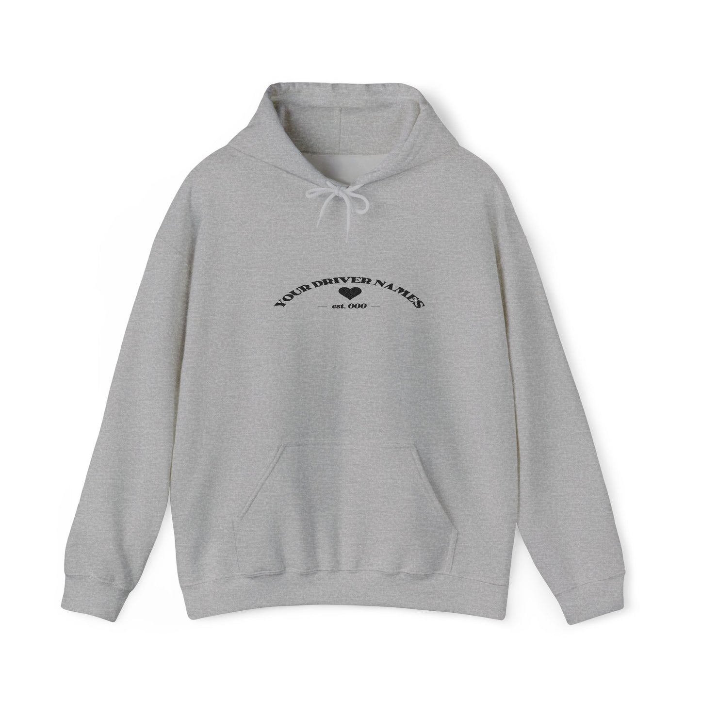 Customizable Embroidered Formula 1 Hoodie