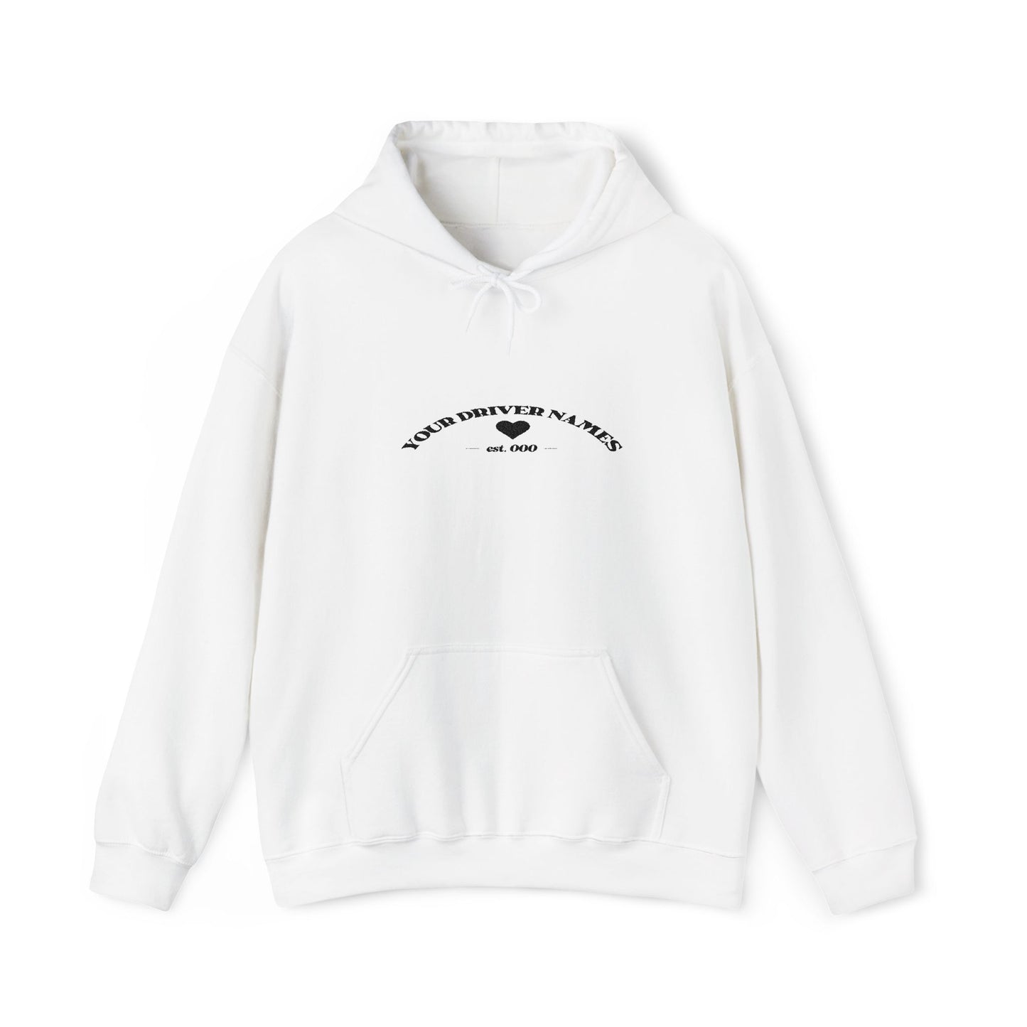 Customizable Embroidered Formula 1 Hoodie