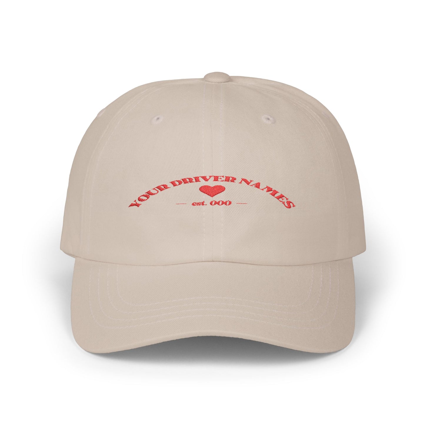 Customizable Embroidered F1 Hat